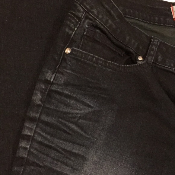 T Five dark denim jeans with blings size 7 - Picture 6 of 16